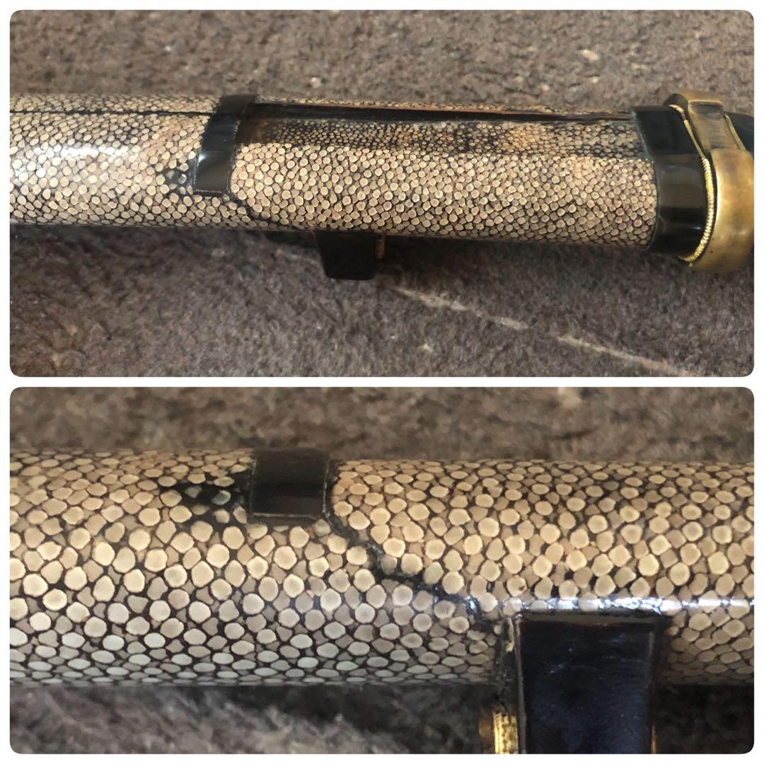 時代物 短刀 拵 竹光 木製