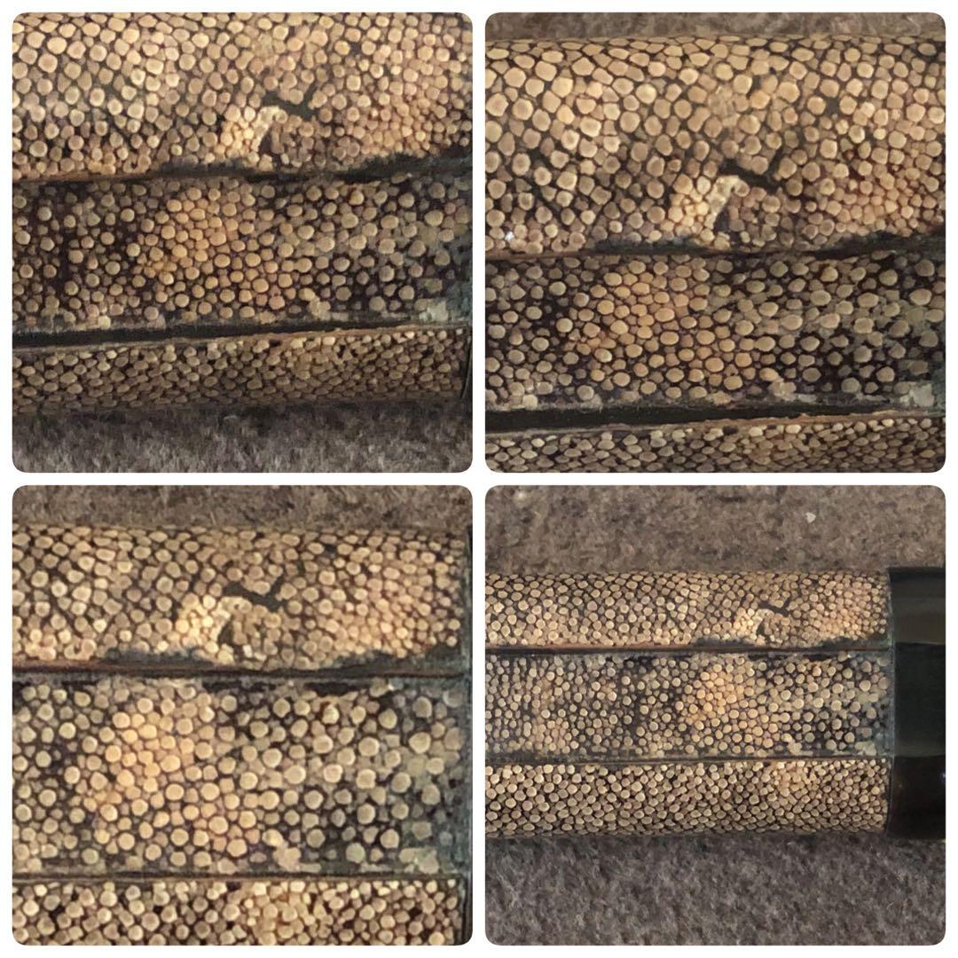 時代物 短刀 拵 竹光 木製