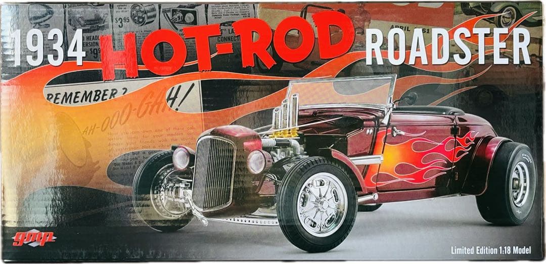 1/18 GMP 1934 Hot Rod Roadster ミニカー