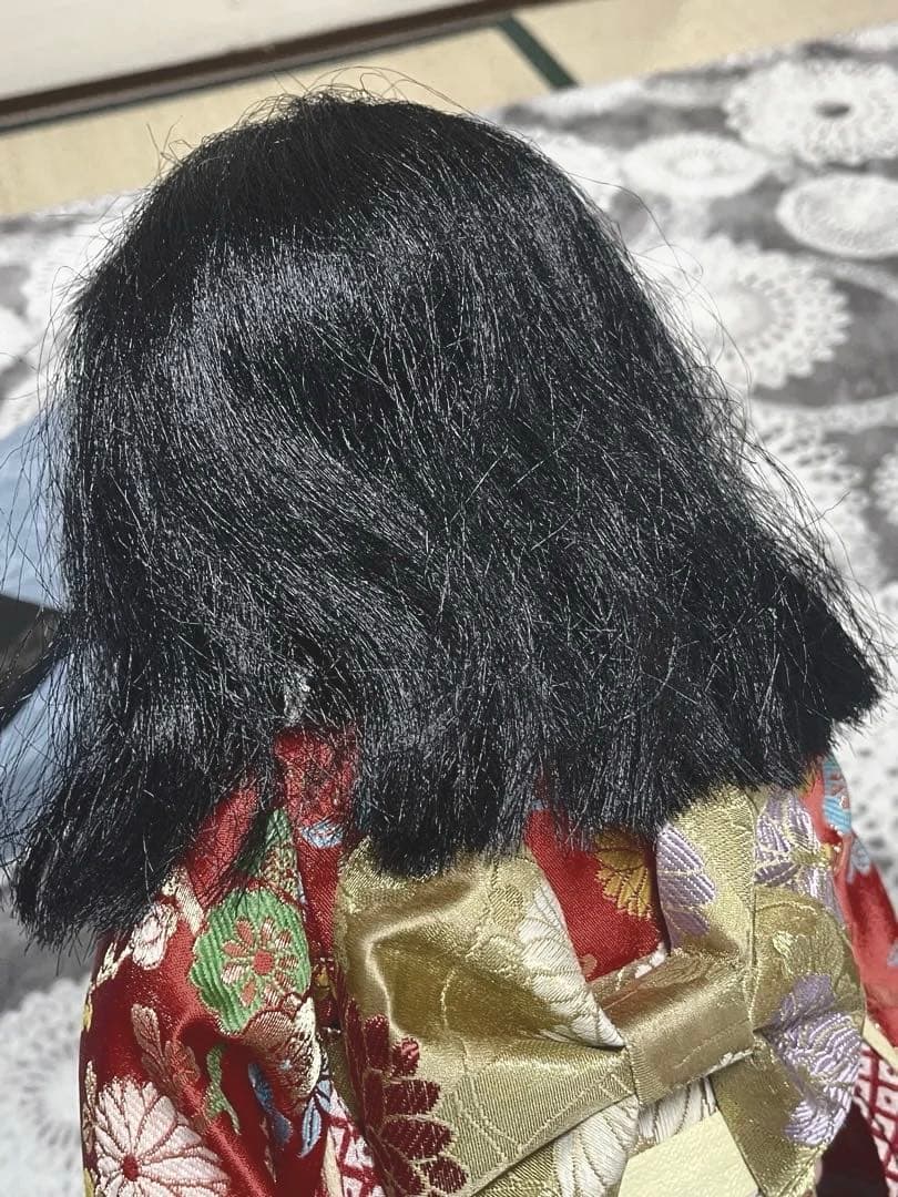 市松人形 日本人形 特級呪物 曰く付き 高さ55~60cm