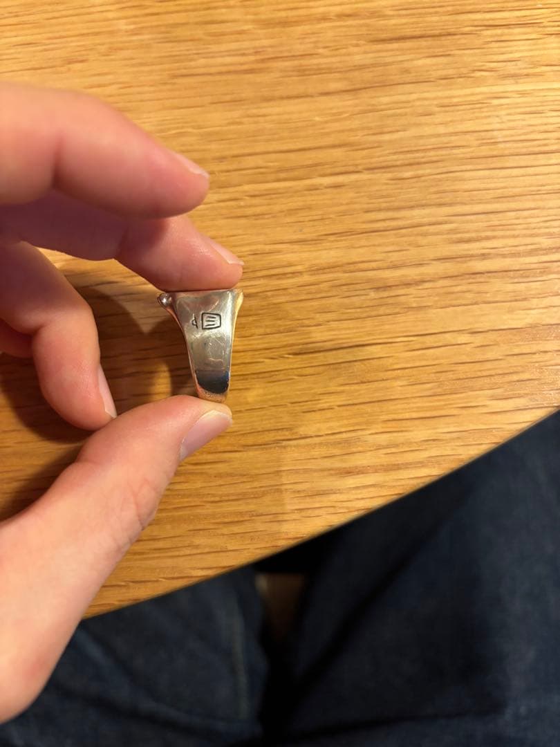 ratbetty シルバー 彫刻リング