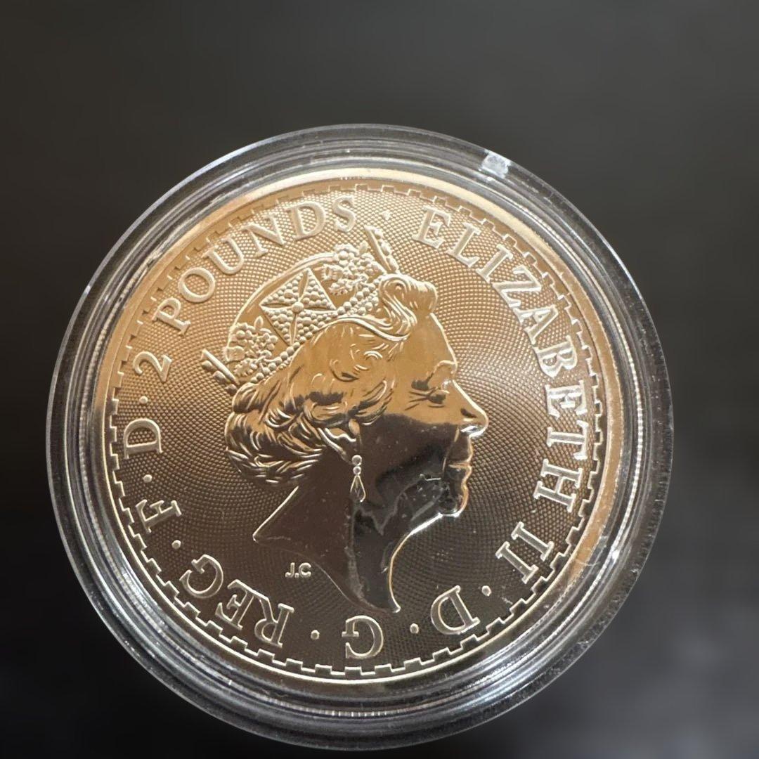 2021年 ブリタニア 銀貨 1オンス　カプセル付き