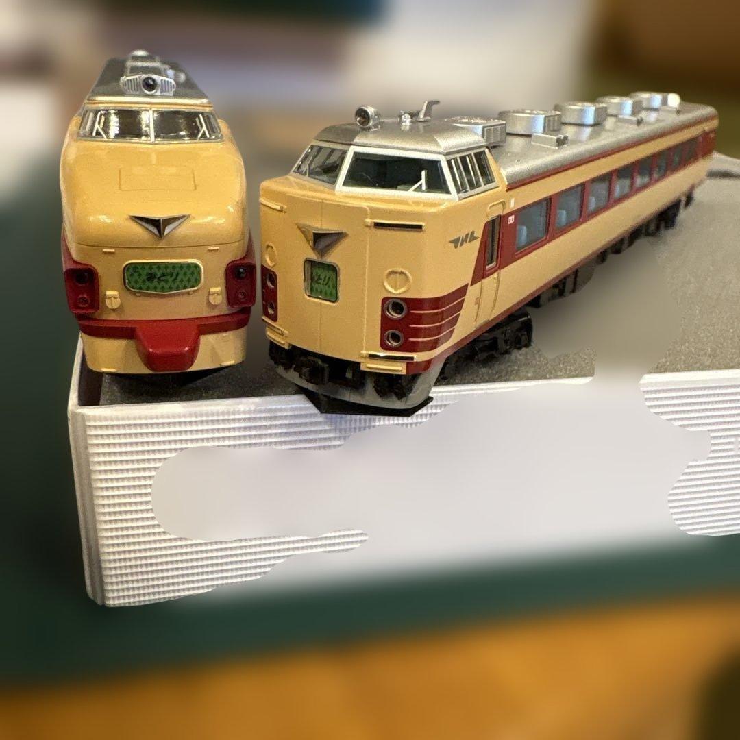 【新同】KATO 10-1480 485系 特急みどり4両セット④付属品未開封