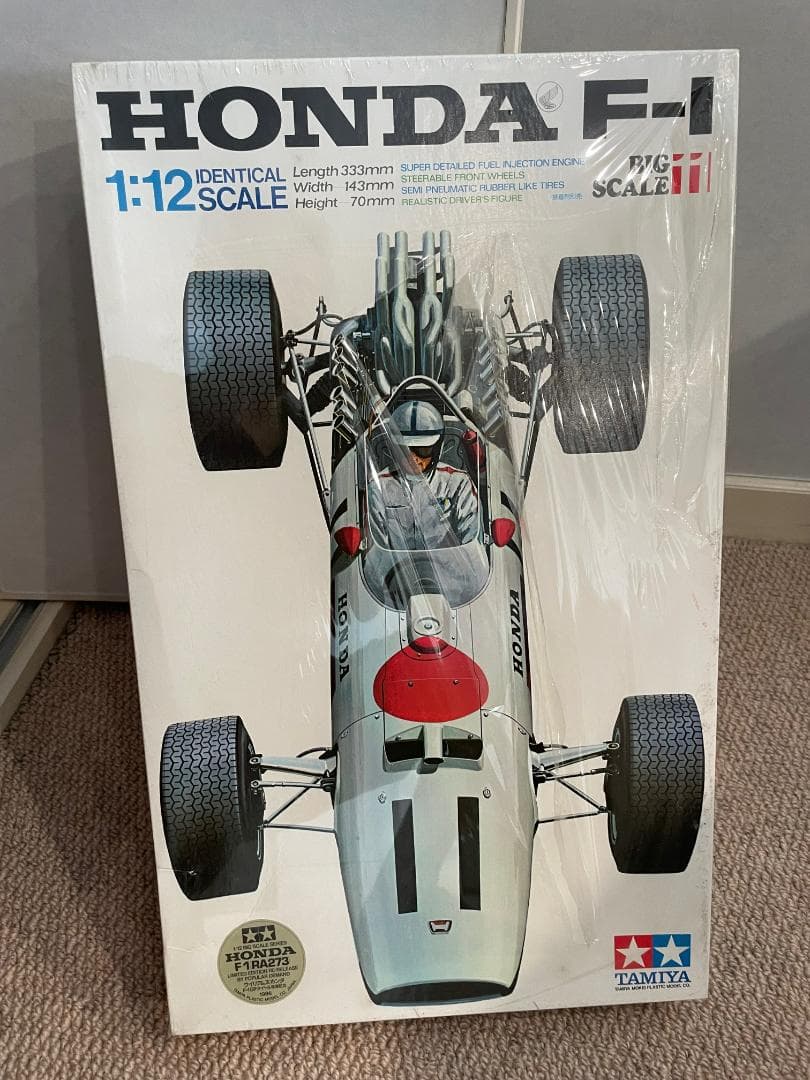 新品封印のまま　TAMIYA HONDA F-1 1:12スケール