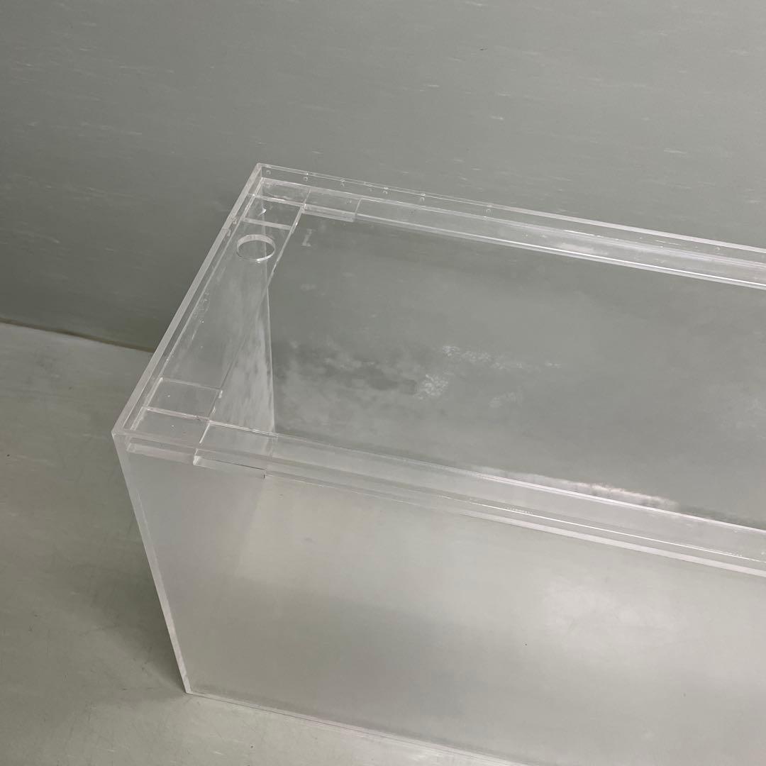 アクリル製オーバーフロー水槽 幅90cm高さ38cm奥行28cm特注水槽 送料込