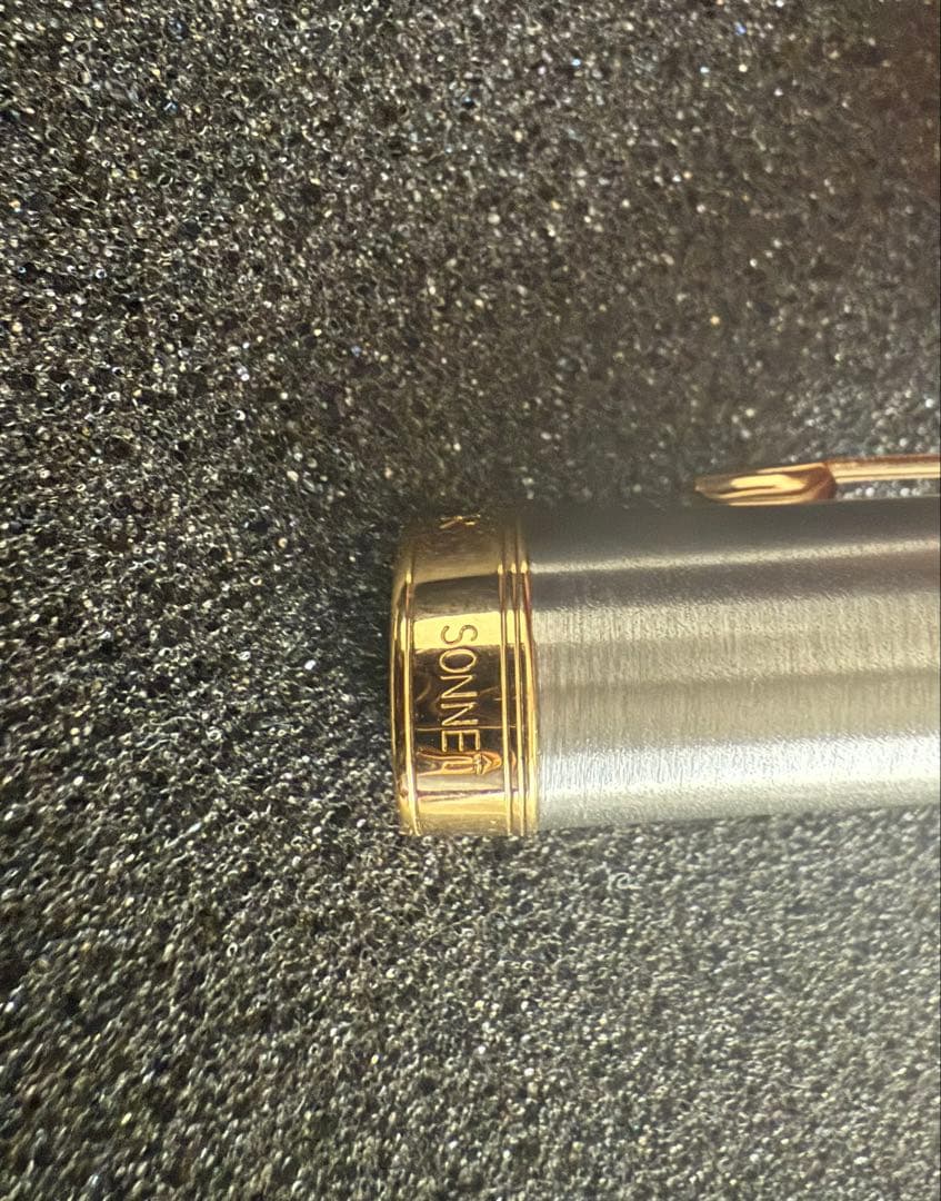 新品 Parker ソネットGR 万年筆 金ニブ