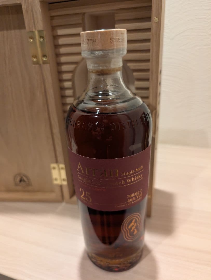 Arranアラン モルト 25年 ウイスキー イギリス