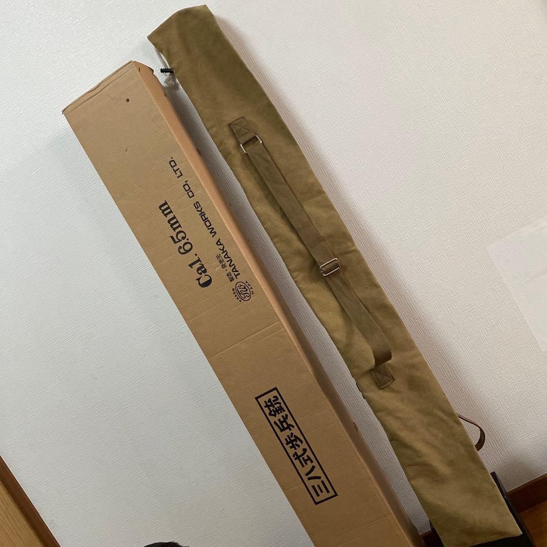 三八式歩兵銃　タナカ モデルガン 65mm 弾薬付き　コスプレ　尾形百之助