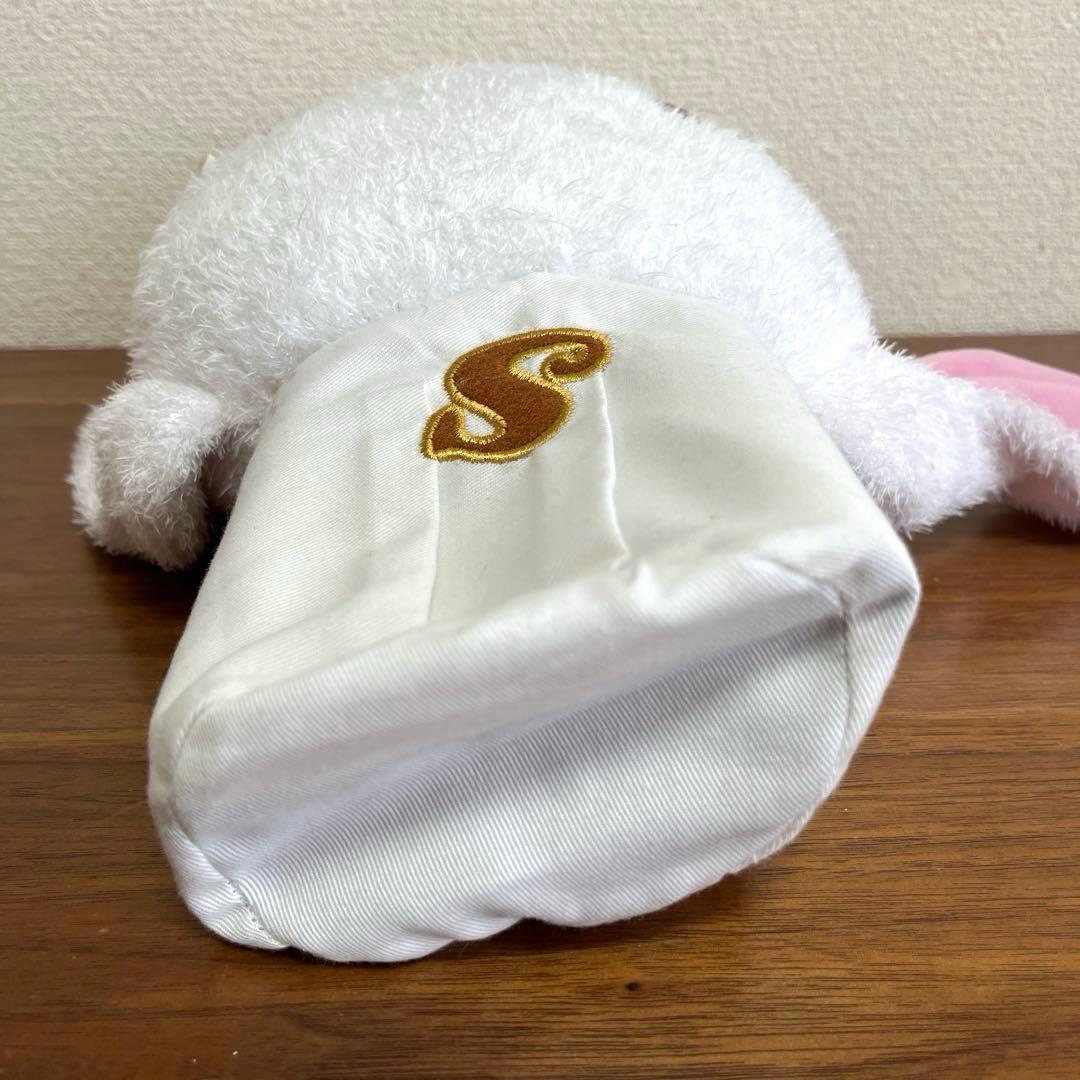 シュガーバニーズ　しろうさ＆くろうさ ぬいぐるみ　パティシエ