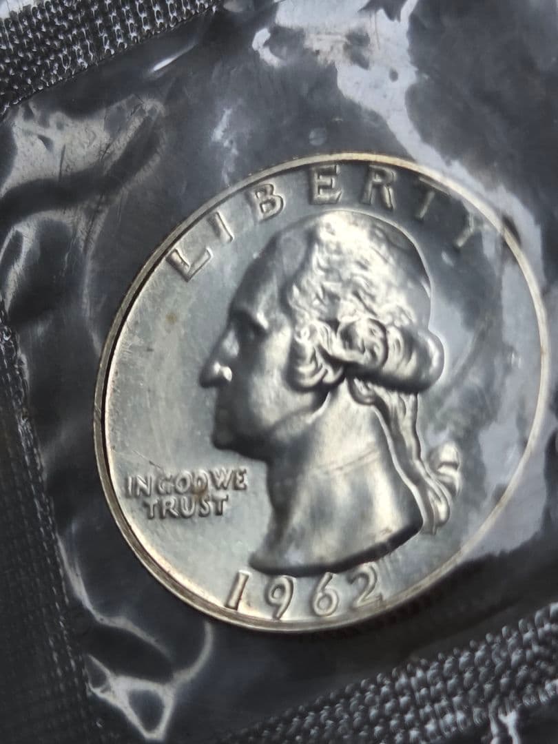 (プルーフ) アメリカ合衆国　セット(銀貨入り)　1962