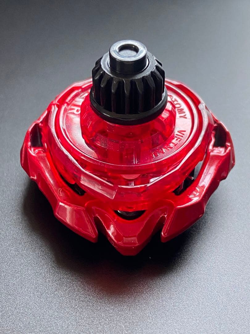 ベイブレードX ドランバスター 重量約37.08g メタルコート レッド　新品