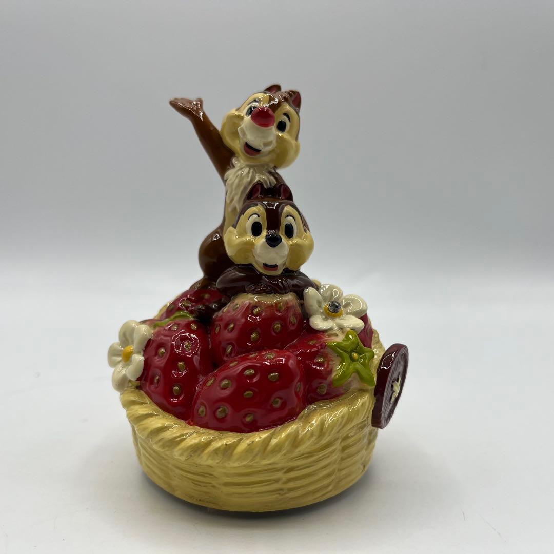 希少 加藤工芸 ミニオルゴール チップ & デール イッツアスモールワールド