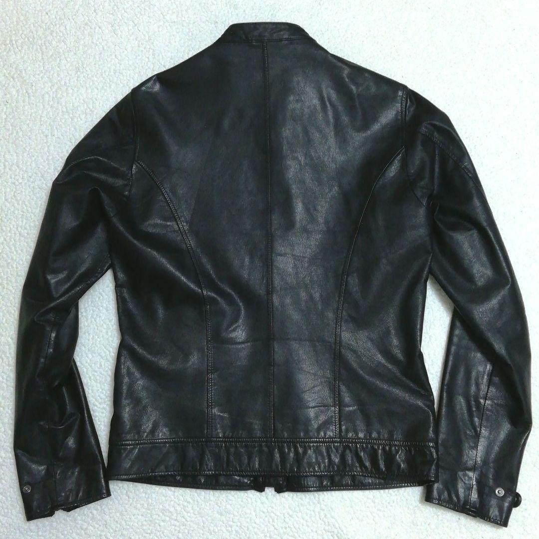 PS Paul Smith ポールスミス ラムレザーライダースジャケットM 羊革