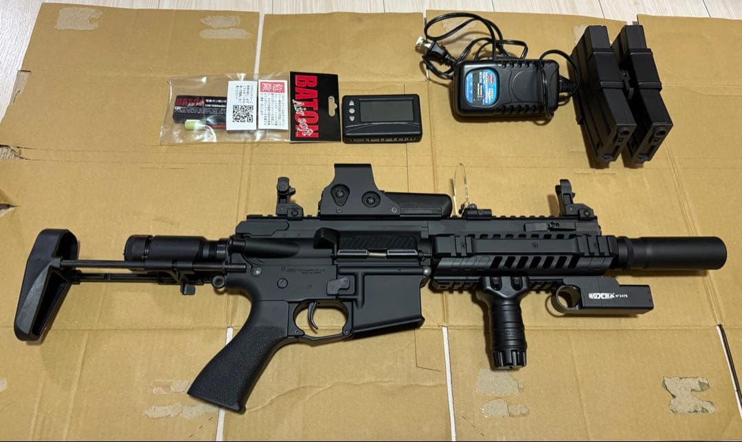 東京マルイ M4パトリオット HC 弾速 93m/s 外装,メカチューン仕様