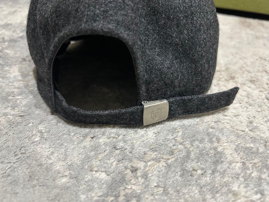 K*7様 KIJIMA TAKAYUKI ダークグレー ウール キャップ F