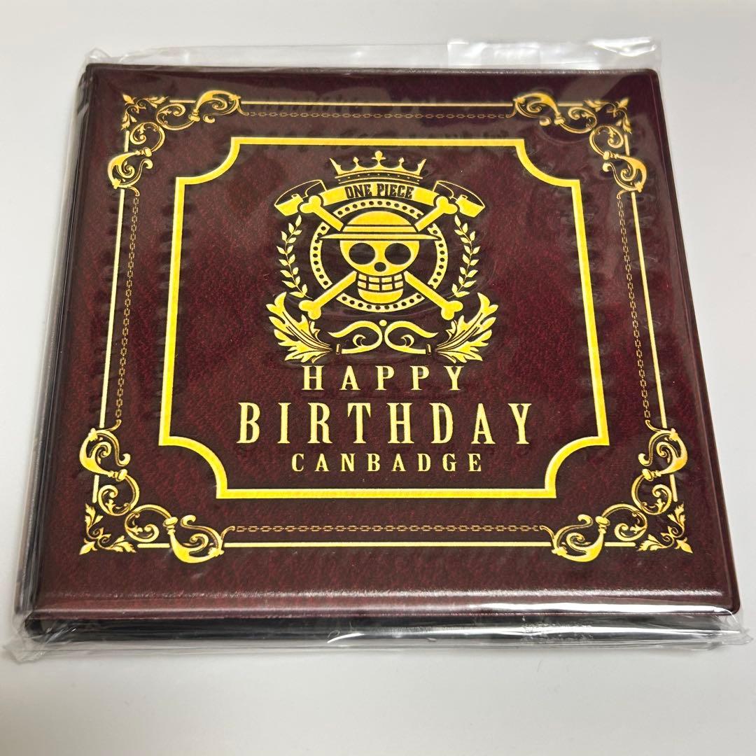 ワンピース バースデー プレミアム 缶バッジ ロー