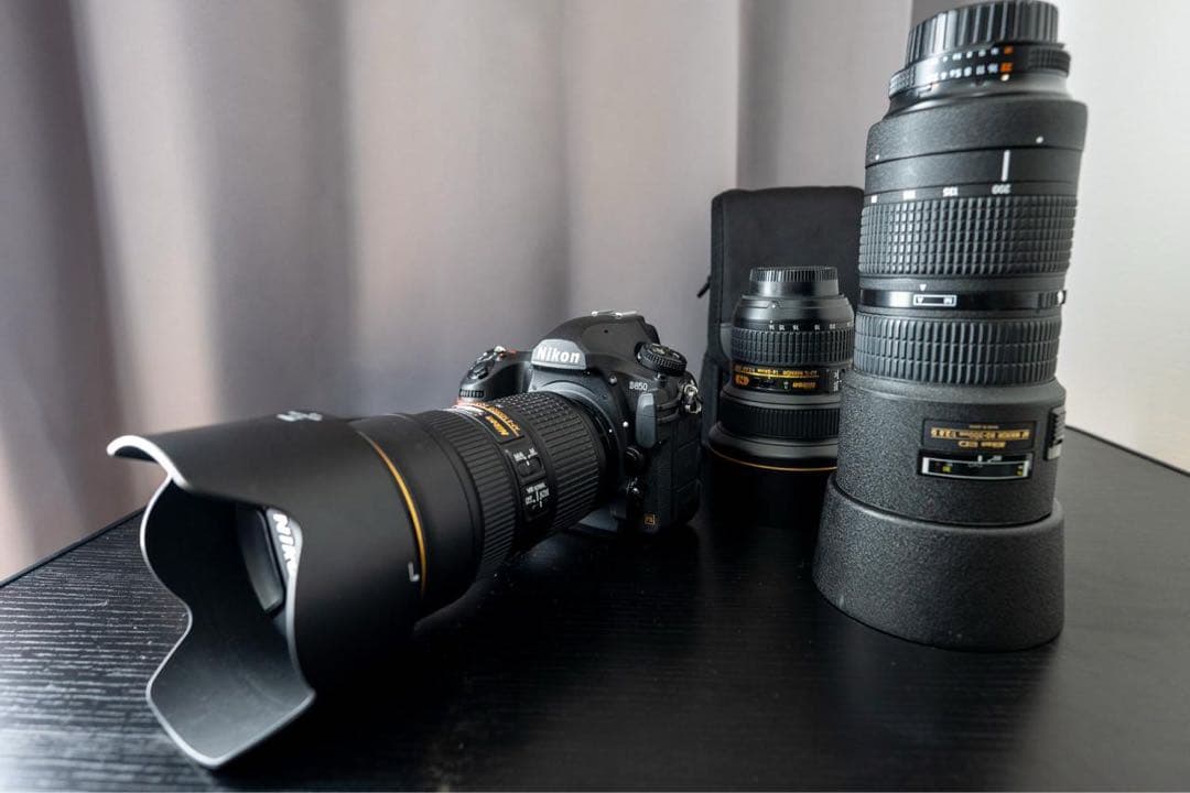 【超豪華・美品】Nikon D850 + f/2.8 大三元レンズ3本セット