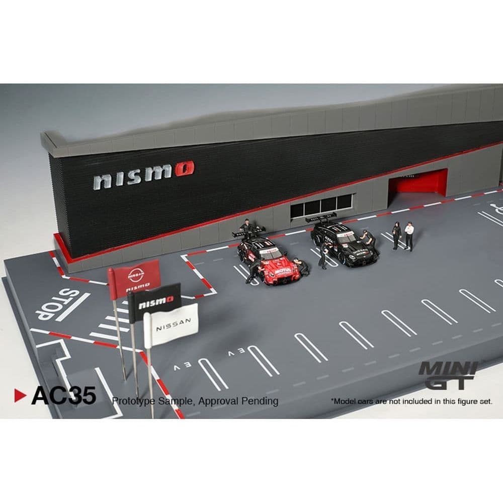 MINI GT ジオラマ 日産モータースポーツ&カスタイマイズ NISMO