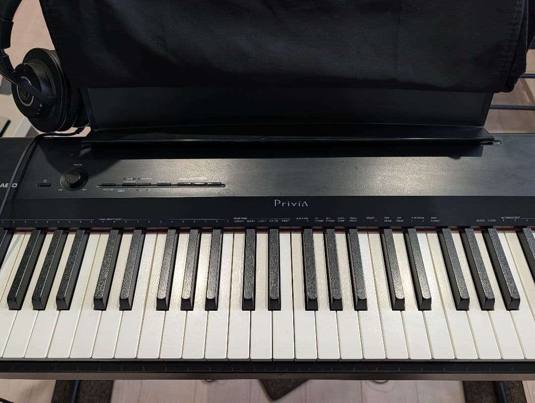 電子ピアノ88鍵盤+スタンド+椅子+ヘッドフォン+ペダル PX-160