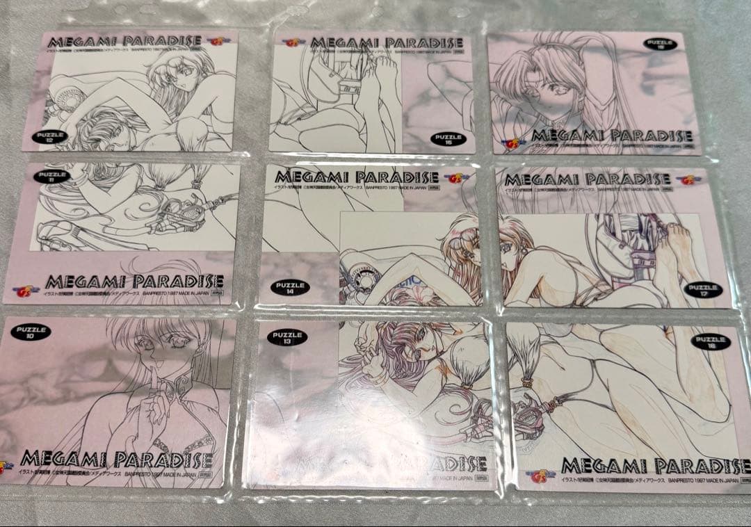 【非売品】電撃Gzマガジン MEGAMI PARADISE トレカセット