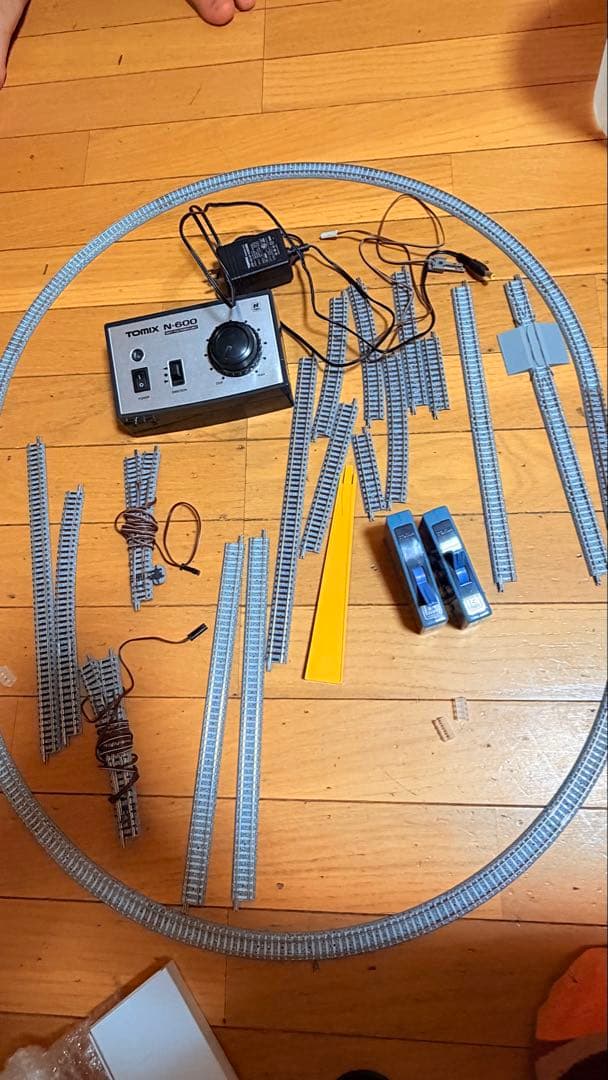 TOMIX N-600 コントローラーとレールセット