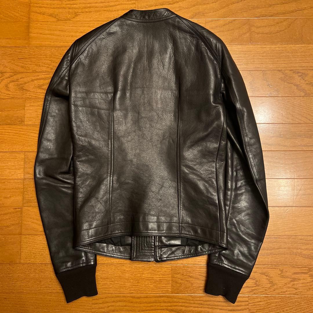 Rick Owens リックオウエンス　インターシャ レザージャケット