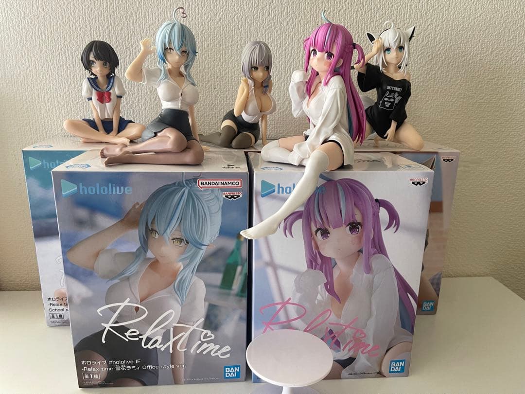 ホロライブ　#hololive IF Relax time フィギュア　5体