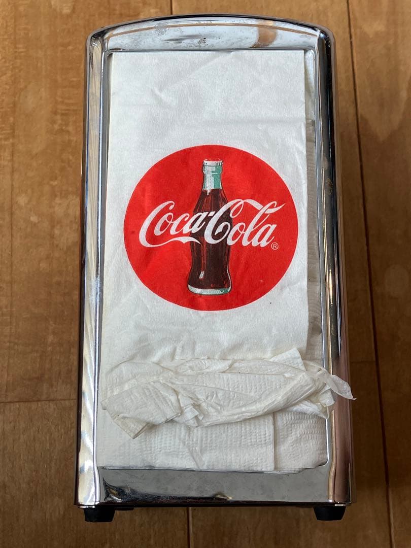 90年代物 Coca-Cola コカコーラ ナプキンディスペンサー ビンテージ