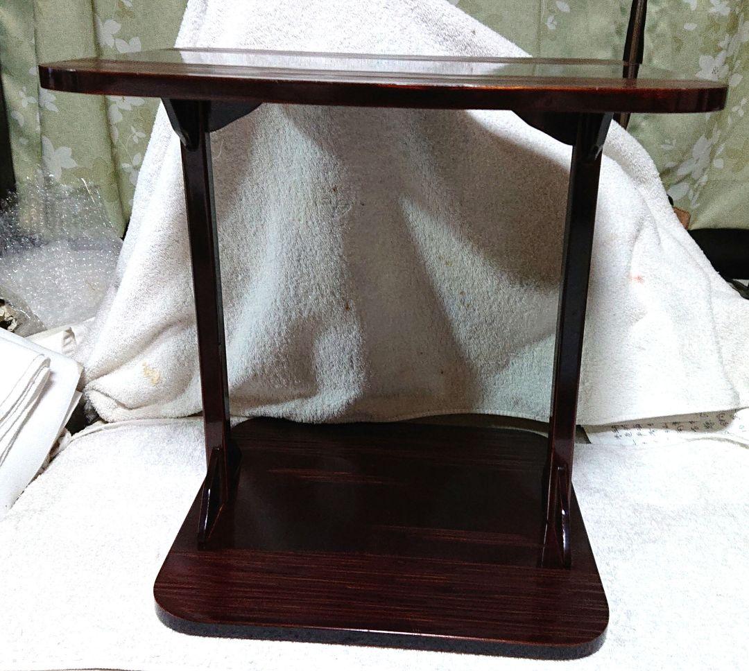 茶道具四方棚木製A453