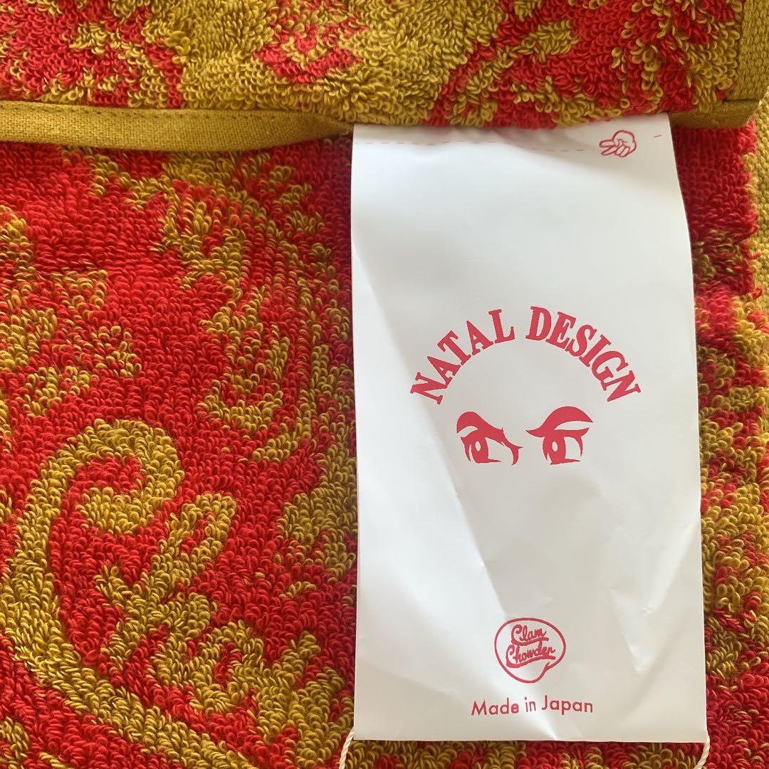 新品・未使用　ネイタルデザイン　ゴッコ堂　コラボタオル　ホテルクラムチャウダー