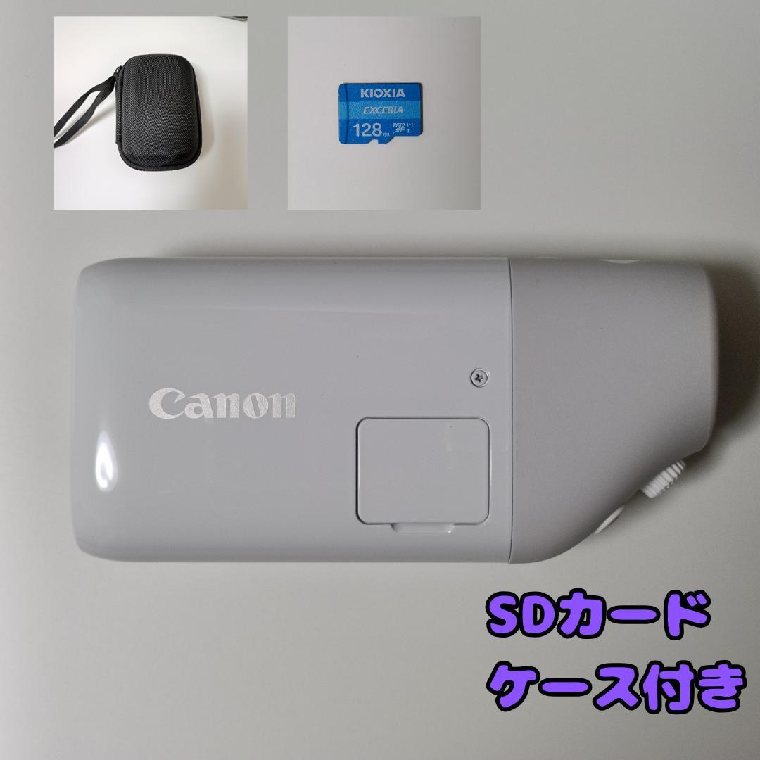Canon キャノン powershot ZOOM、SDカード、ケース付き
