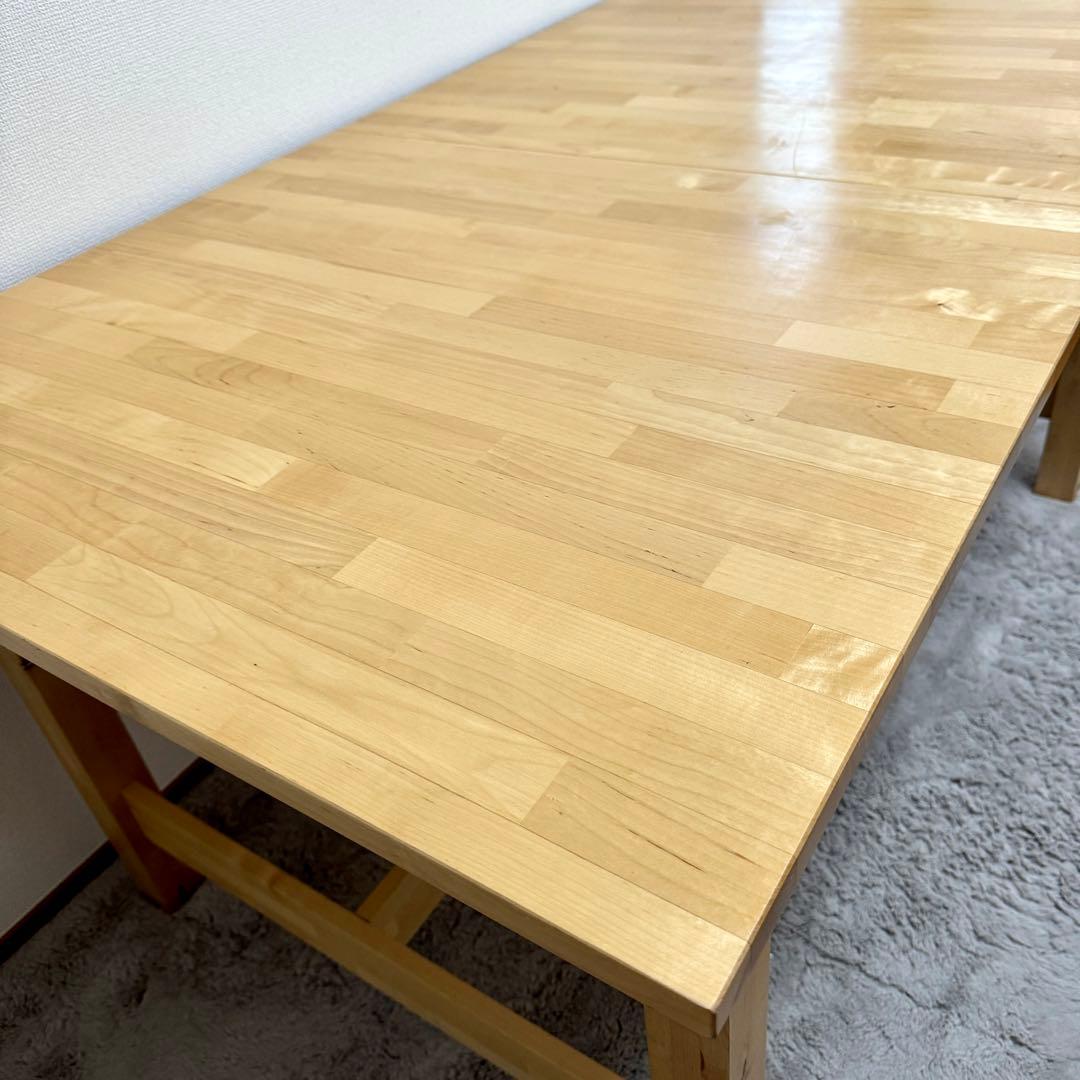 jh  【廃盤/美品】IKEA NORDEN 伸長式 ダイニングテーブル