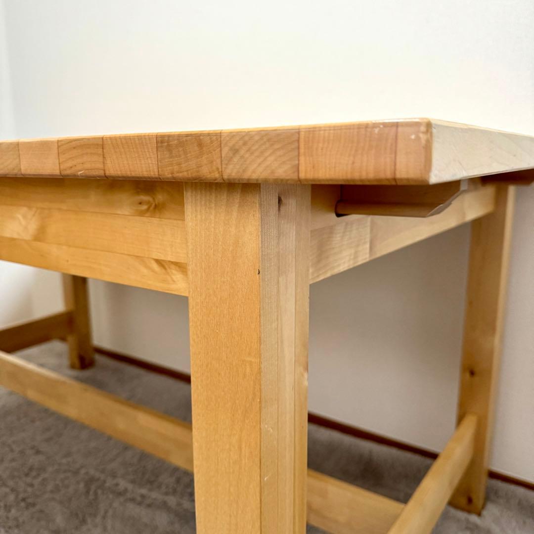 jh  【廃盤/美品】IKEA NORDEN 伸長式 ダイニングテーブル