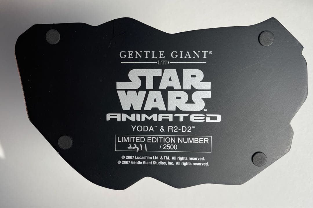 Star Wars Yoda & R2-D2 2500個 限定版フィギュア