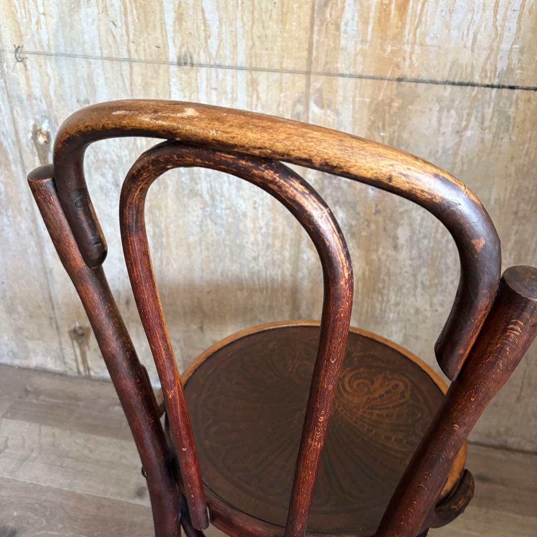 MUNDUS社　ヴィンテージ　ベントウッドチェア　曲木　アンティーク　②