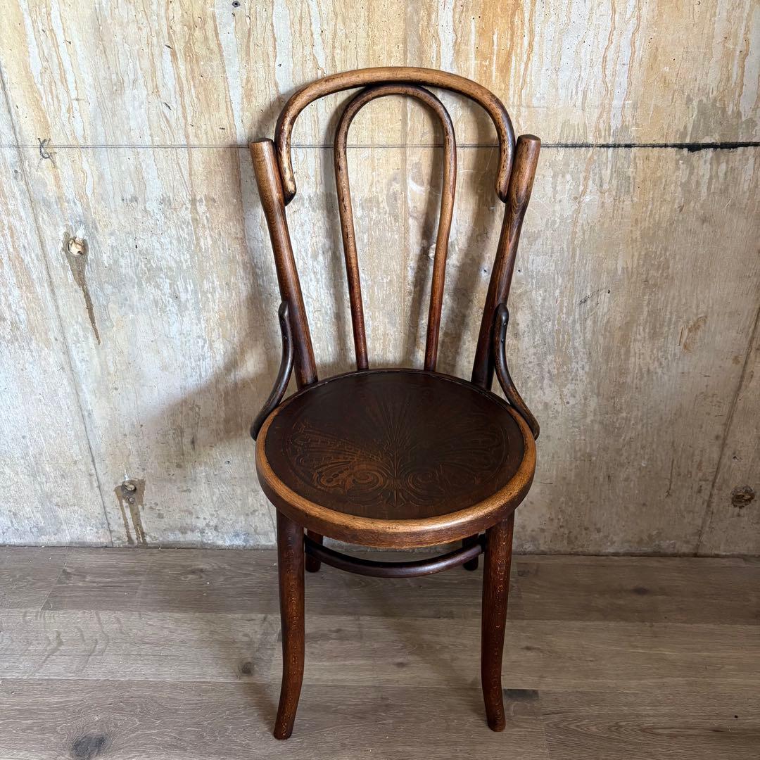 MUNDUS社　ヴィンテージ　ベントウッドチェア　曲木　アンティーク　②