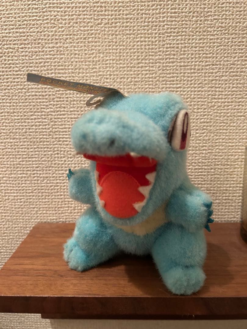 ワニノコ　ぬいぐるみ　タグ付き　レトロ