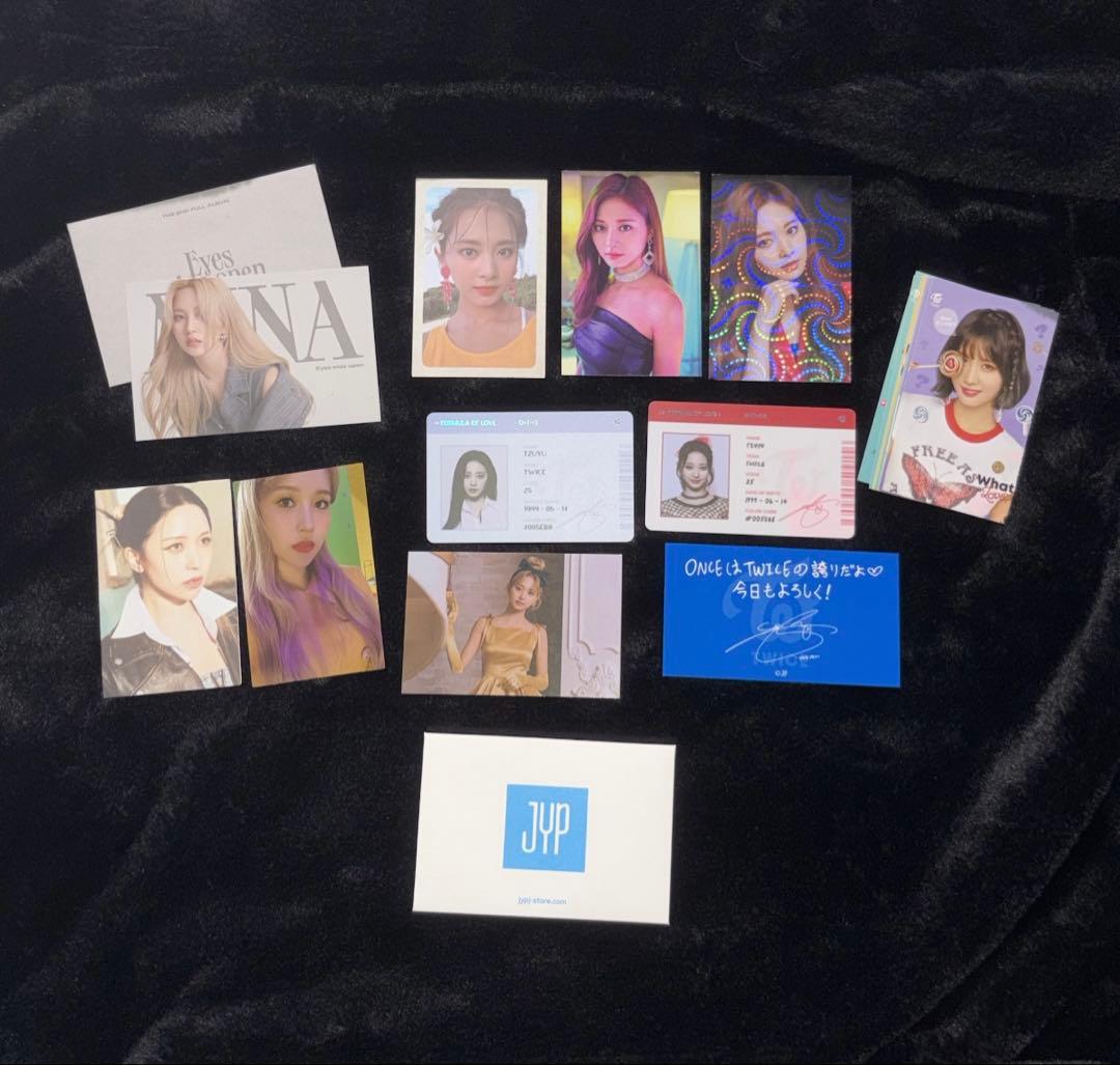 TWICE ペンライト、アルバム、トレカセット