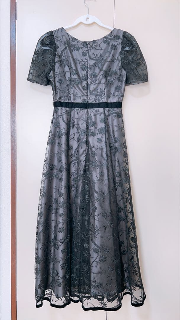 【未使用】mikuさんコラボエンブロイダリーレースドレス