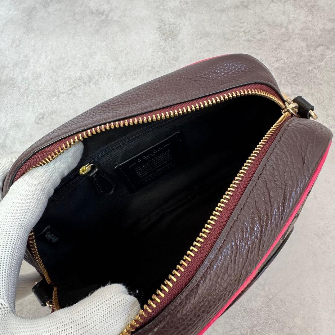 美品 コーチ ショルダーバッグ 1912 カメラバッグ 斜め掛け クロスボディ