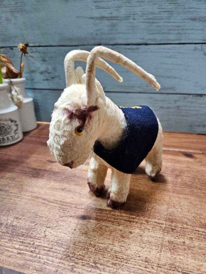USA Vintage Navy Goat 山羊のぬいぐるみ アメリカ