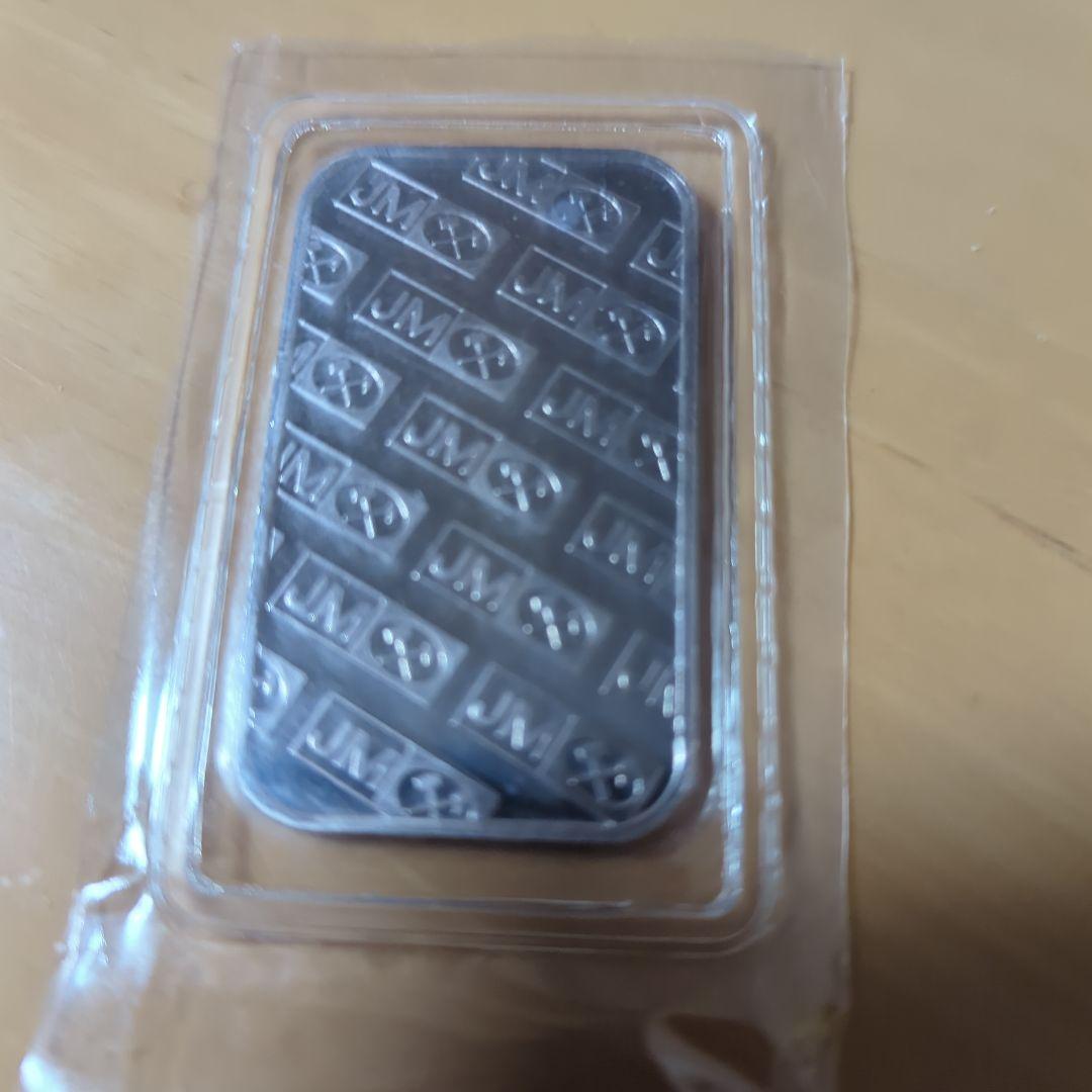 JOHNSON MATTHEY 1オンスシルバーバー