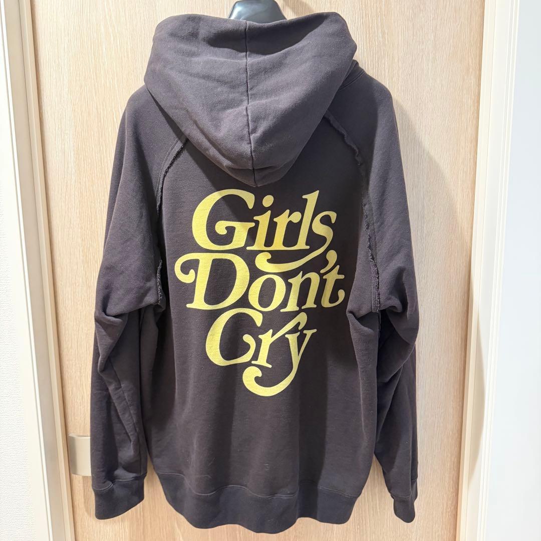 Girls Don't Cry Needles ブラウン パーカー X