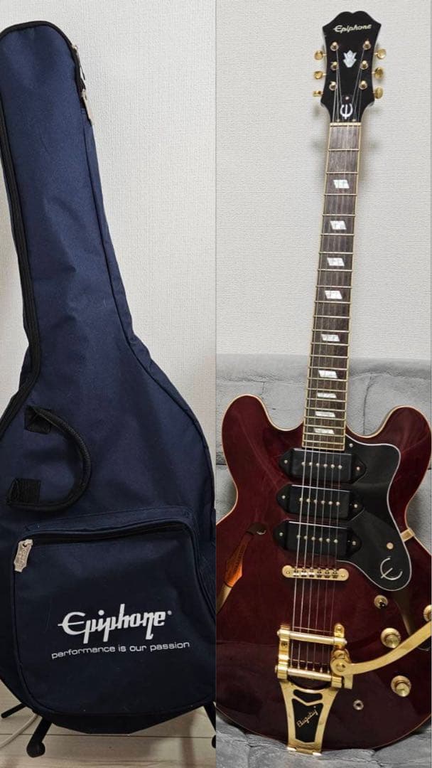 Epiphone Riviera Custom P93 （エピフォンケース付き）