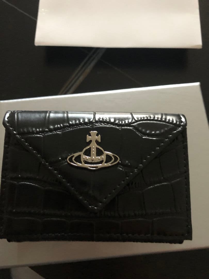 Vivienne Westwood クロコダイル風三つ折り財布