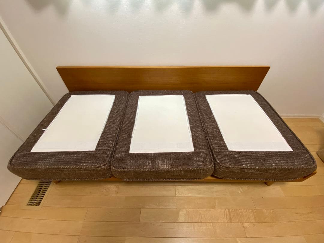 あ*ん様 unico アルベロ 3人掛けソファ ブラウン