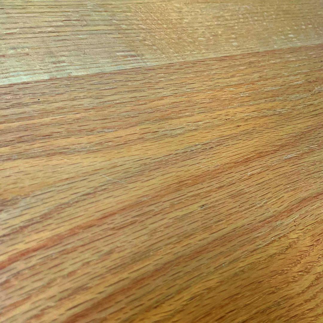 取付無料！IDC大塚家具 シネマ3 W90北欧風天然木円形ダイニングテーブル✨