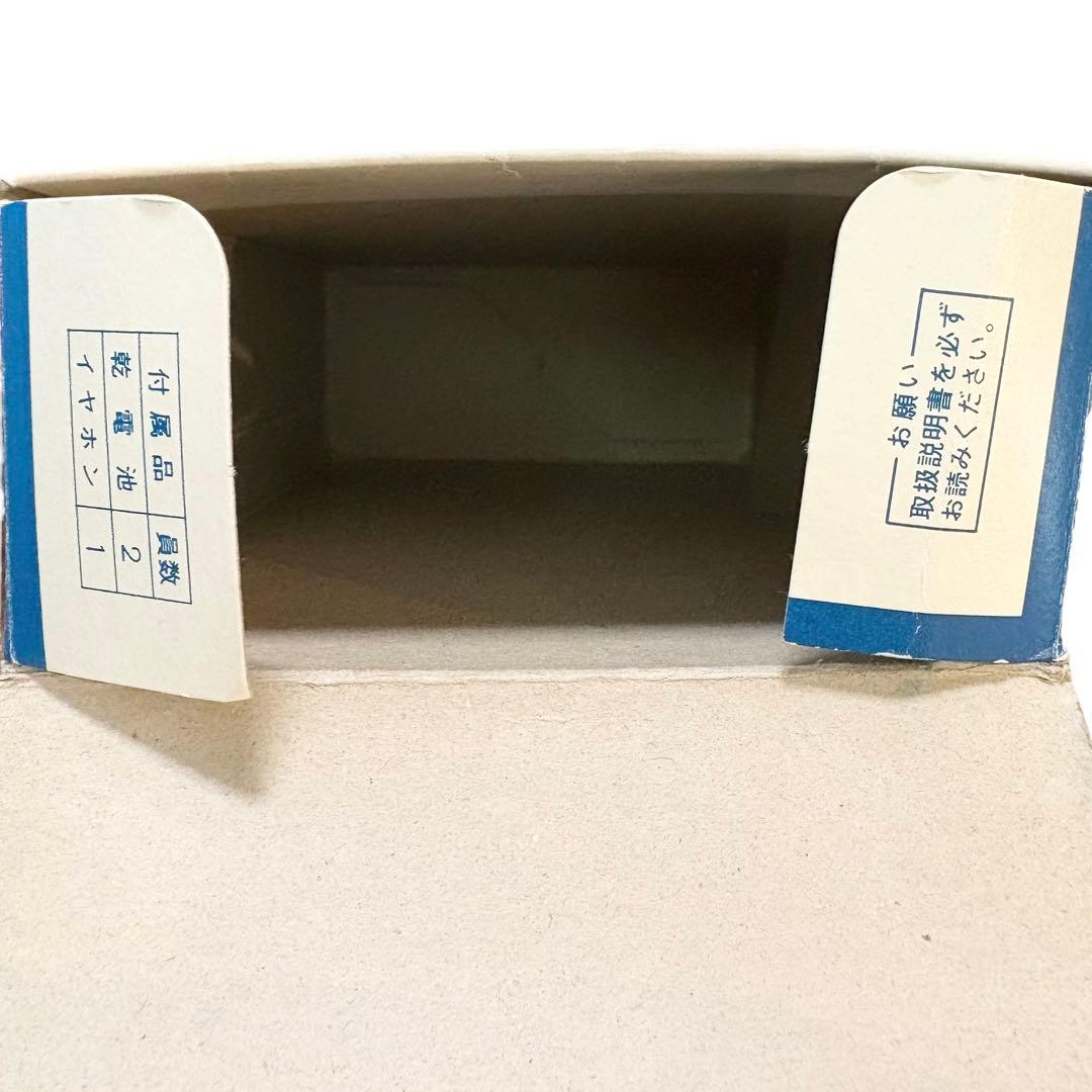 奇跡の未使用品？　National VOS ミニカセットプレーヤー　RQ-382