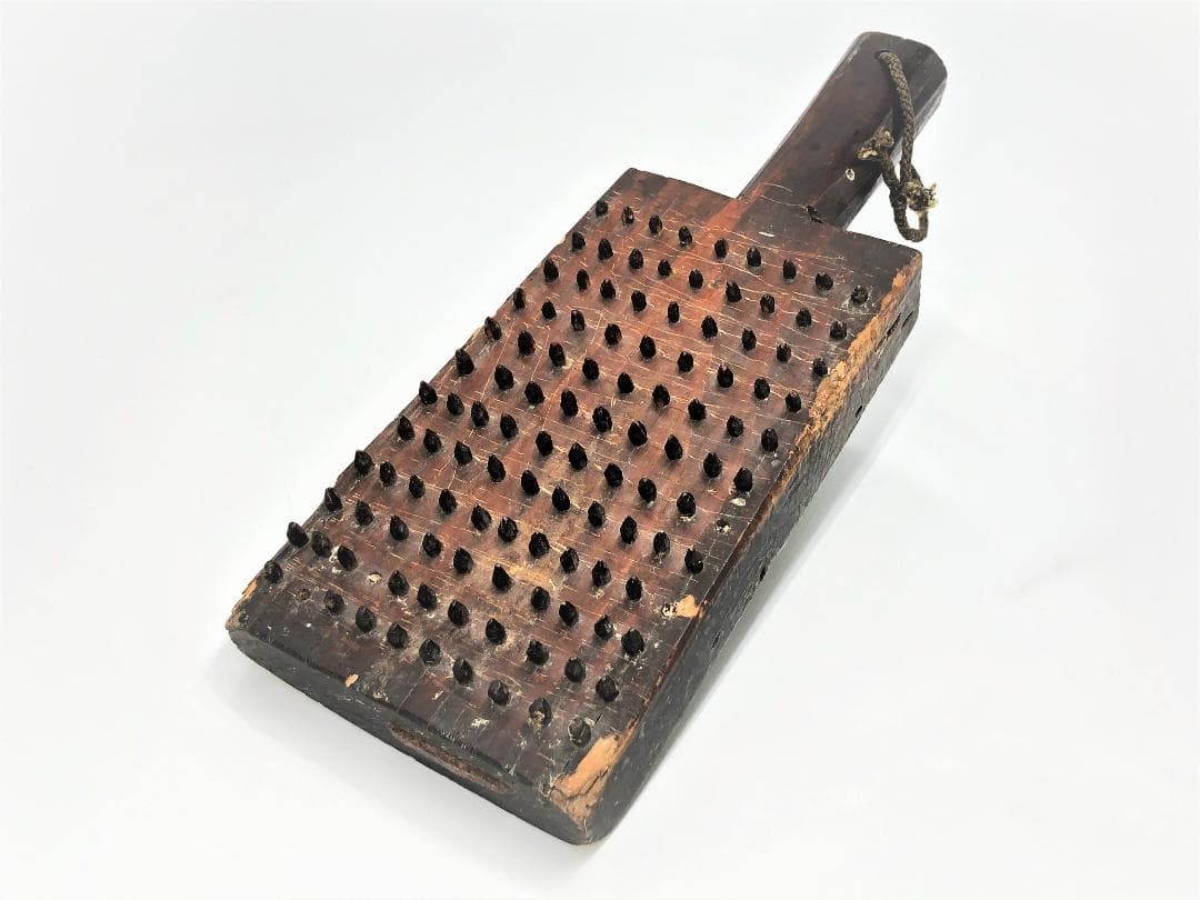 【 鬼おろし 】　木製おろし器　室町時代