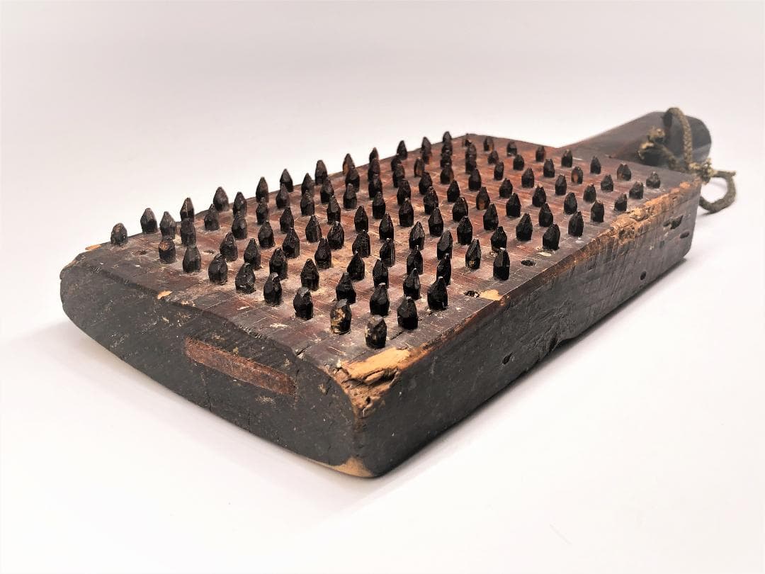 【 鬼おろし 】　木製おろし器　室町時代